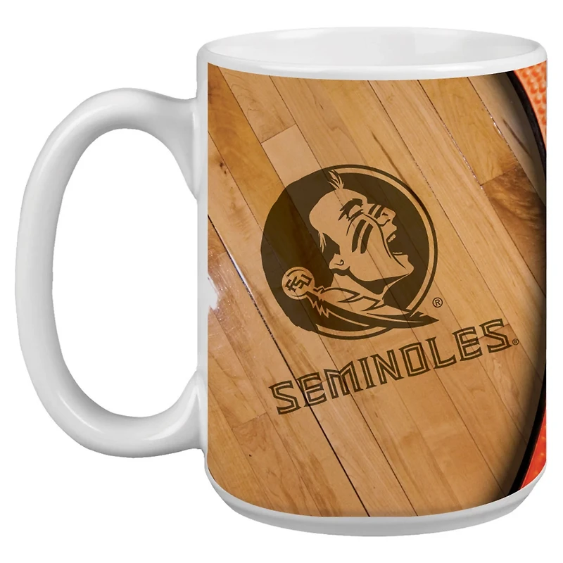 Florida State Seminoles 15oz Basketball Mug