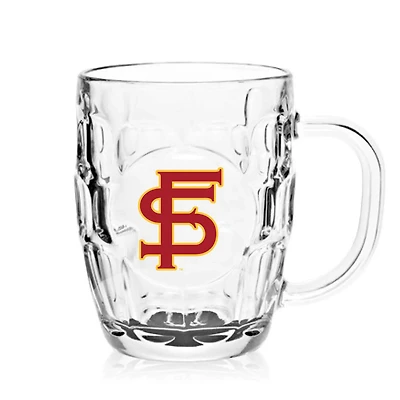 Florida State Seminoles 20oz Dimpled Glass Mug