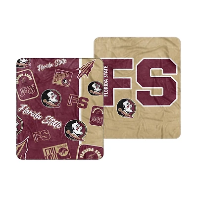 Florida State Seminoles 50" x 60" Dream Weave Throw Blanket