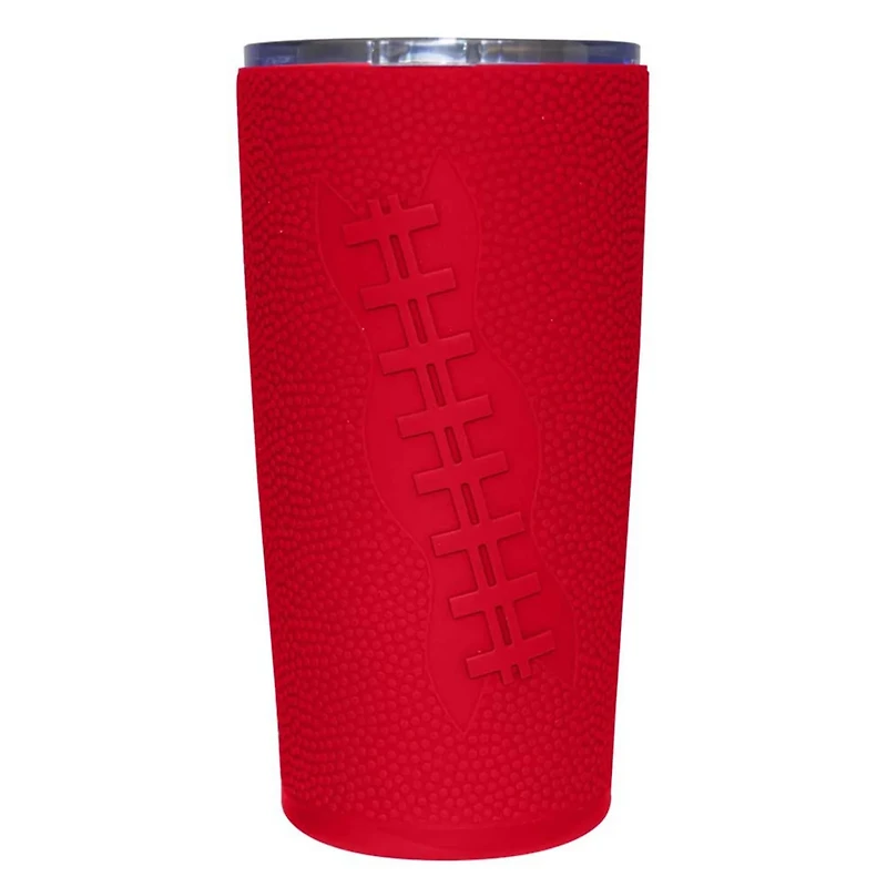 Georgia Bulldogs 20oz Stainless Steel with Silicone Wrap Tumbler