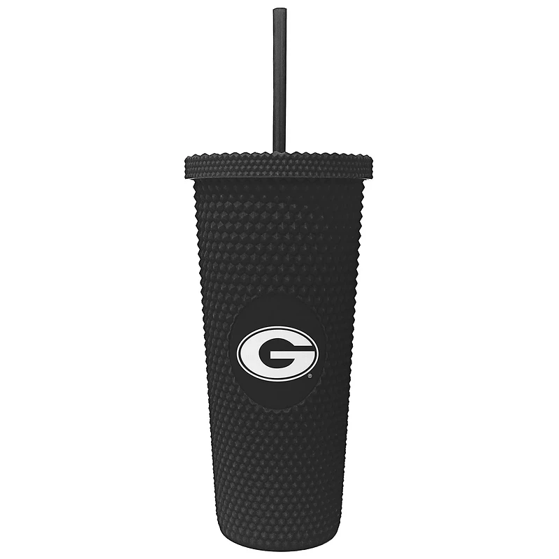 Georgia Bulldogs 24oz Logo Studded Tumbler
