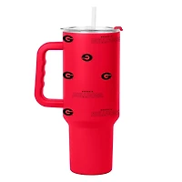 Georgia Bulldogs 40oz Step and Repeat Powder Coat Tumbler