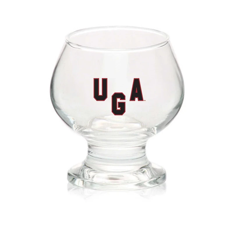 Georgia Bulldogs 7oz Balloon Glass