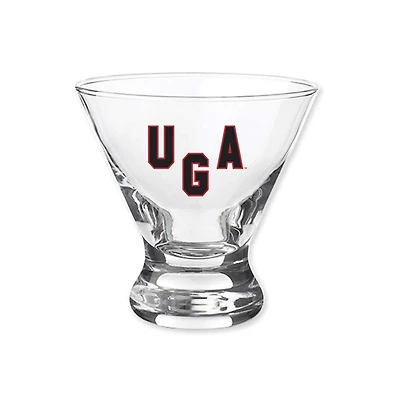 Georgia Bulldogs 8oz Vault Glass
