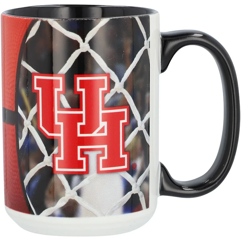 Houston Cougars 15oz Basketball Mug