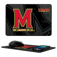 Keyscaper Maryland Terrapins Wireless Charger and Mouse Pad