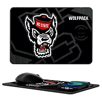 Keyscaper NC State Wolfpack Wireless Charger and Mouse Pad