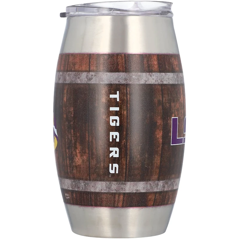 LSU Tigers 15oz Barrel Tumbler