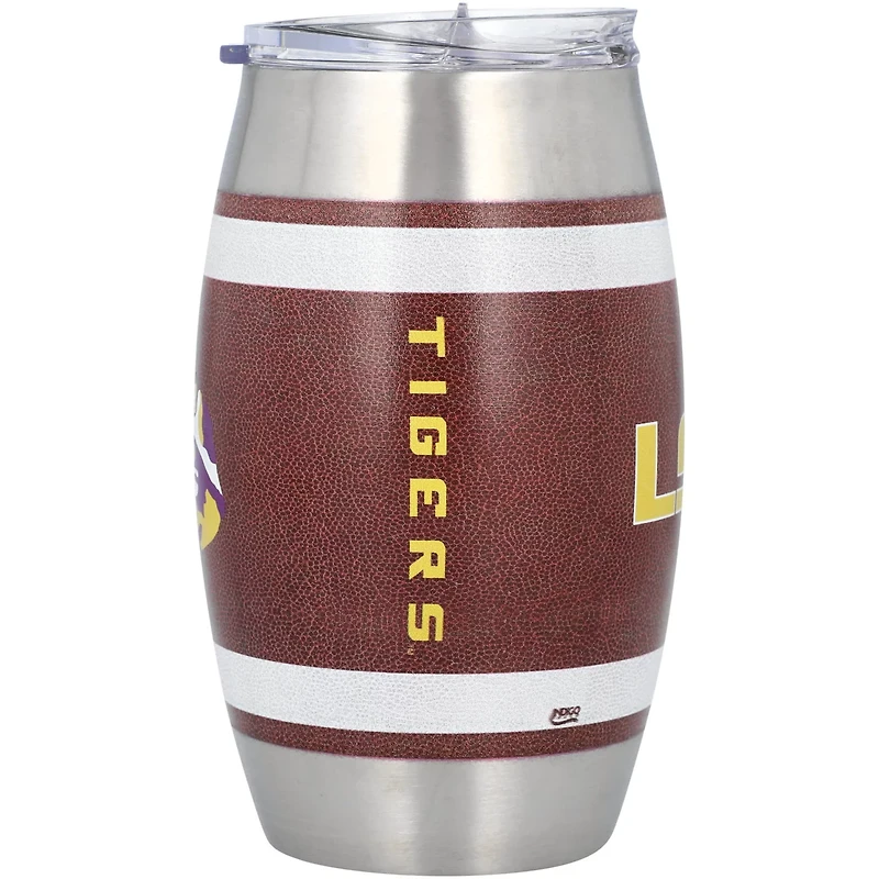 LSU Tigers 15oz Football Tumbler