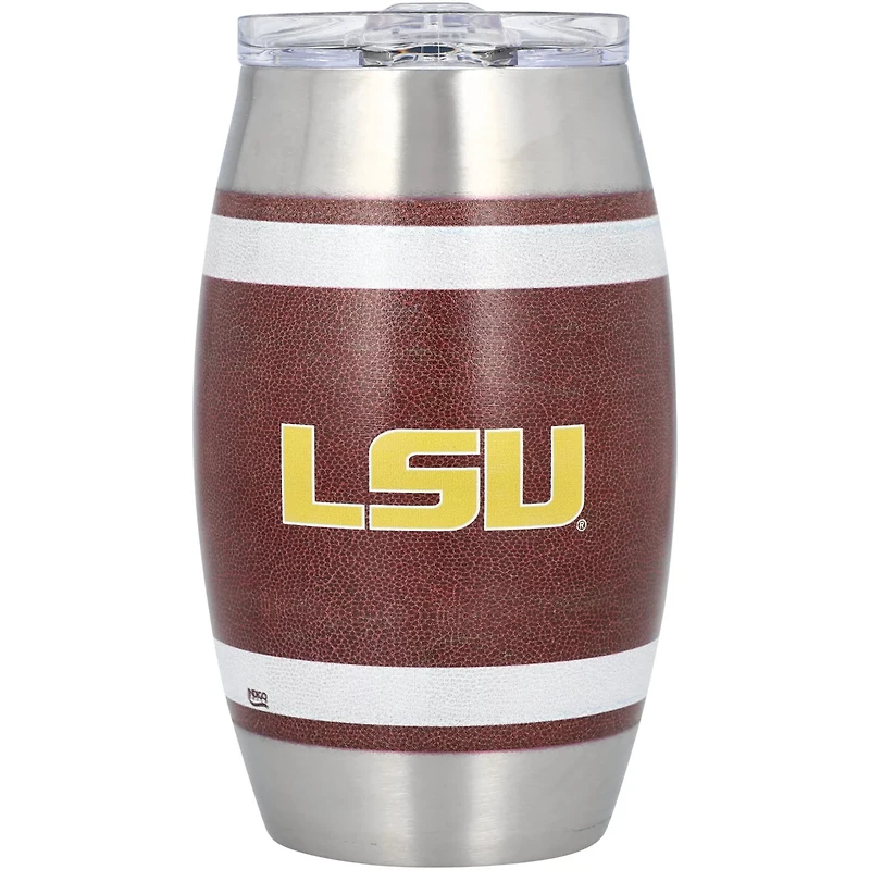 LSU Tigers 15oz Football Tumbler