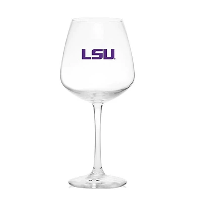 LSU Tigers 18oz Stemmed Wine Glass