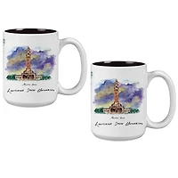 LSU Tigers 2-Pack 15oz Laura Wilcox University Mug Set