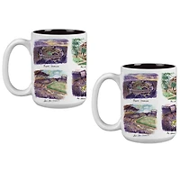 LSU Tigers 2-Pack 15oz Laura Wilcox University Mug Set