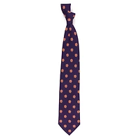 Men's Clemson Tigers Echo Woven Silk Tie