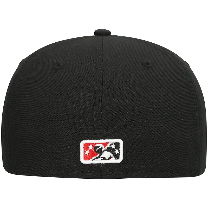 New Era Rocket City Trash Pandas Authentic Collection Team Alternate 59FIFTY Fitted Hat