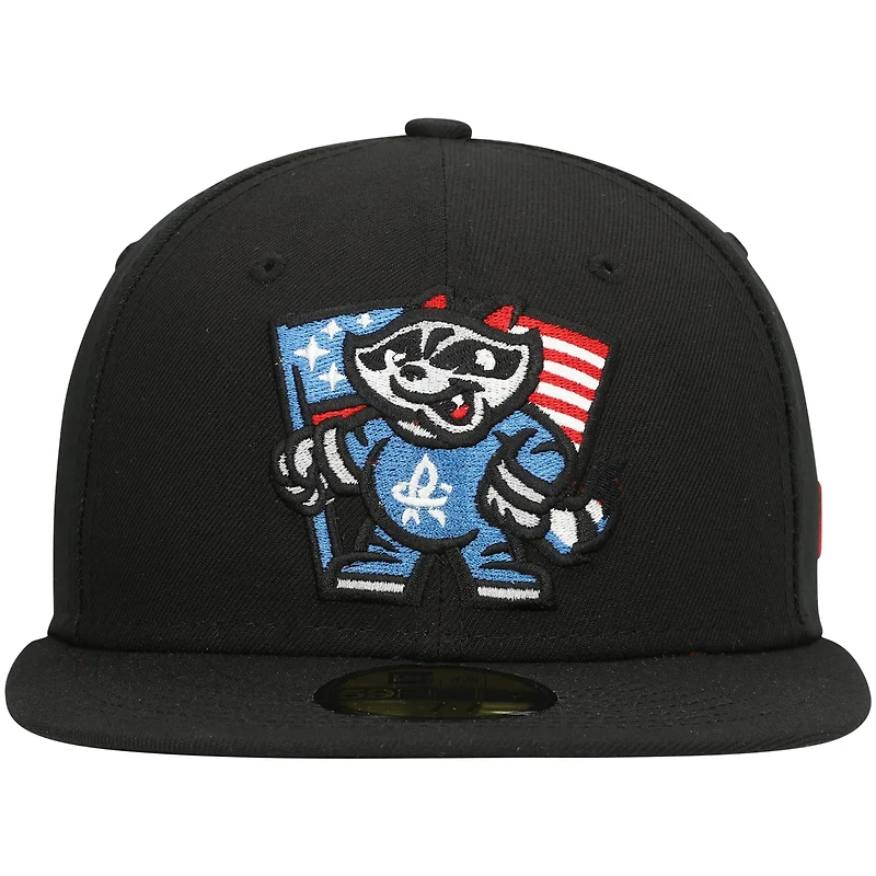 New Era Rocket City Trash Pandas Authentic Collection Team Alternate 59FIFTY Fitted Hat