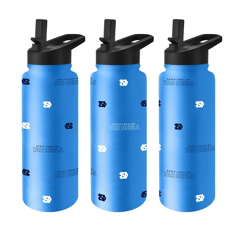 North Carolina Tar Heels 34oz Steep and Repeat Quencher Bottle