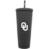 Oklahoma Sooners 24oz Logo Studded Tumbler