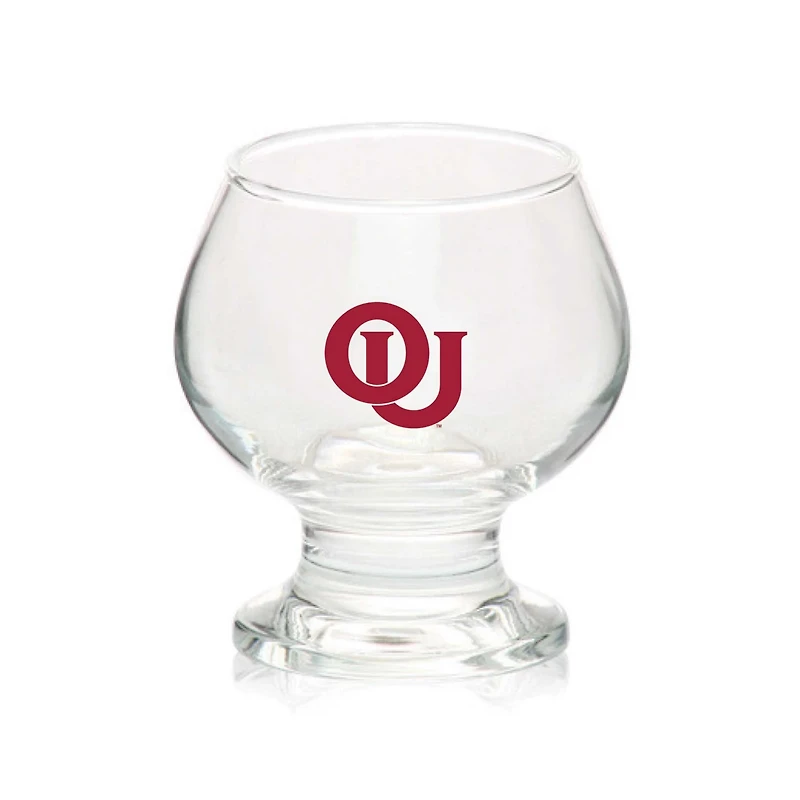 Oklahoma Sooners 7oz Balloon Glass