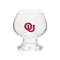 Oklahoma Sooners 7oz Balloon Glass