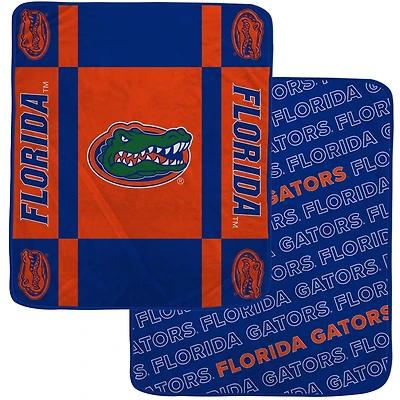 Pegasus Florida Gators 60 x 70 Reverse Block Double-Sided Ultra Cozy Blanket