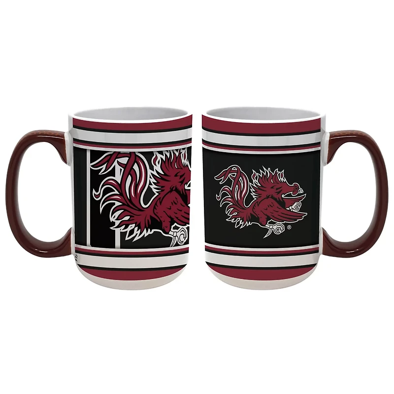South Carolina Gamecocks 15oz Home  Away 2-Pack Mug Set