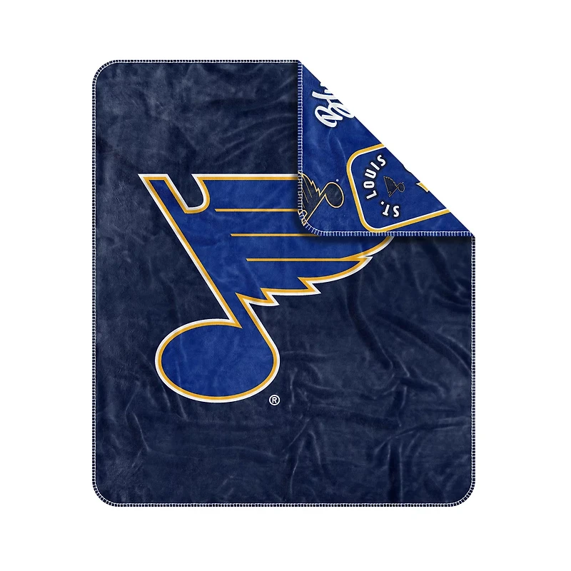 St Louis Blues 50 x 60 Dream Weave Throw Blanket