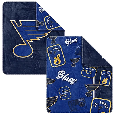 St Louis Blues 50 x 60 Dream Weave Throw Blanket