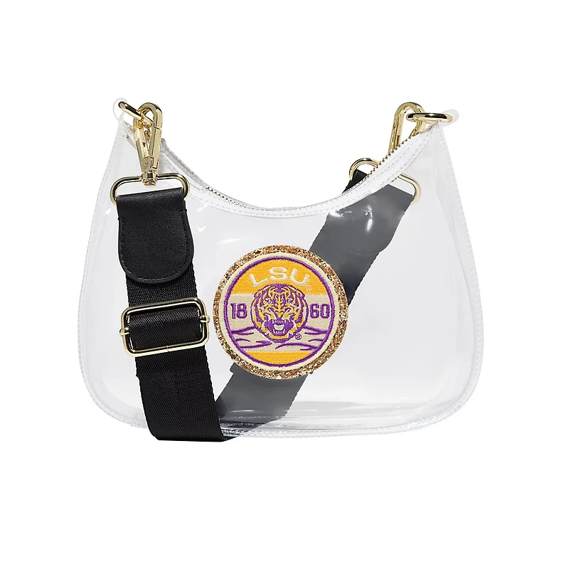 Stoney Clover Lane LSU Tigers Curved Crossbody