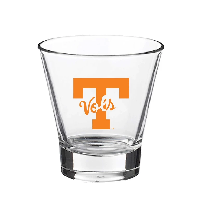 Tennessee Volunteers 12oz Slant Vault Rock Glass