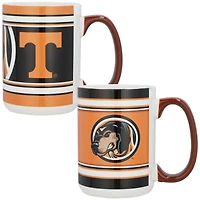 Tennessee Volunteers 15oz Home  Away 2-Pack Mug Set