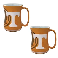 Tennessee Volunteers 16oz Sculpted Barista Mug Two-Pack