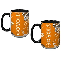 Tennessee Volunteers Two-Pack Dia De Los Muertos Mug Set