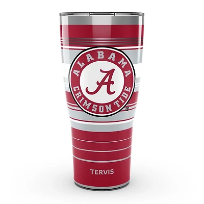 Tervis Alabama Crimson Tide 30oz Hype Stripes Stainless Steel Tumbler