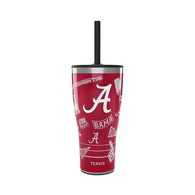 Tervis Alabama Crimson Tide 30oz Swag Tumbler With Straw Lid