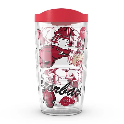 Tervis Arkansas Razorbacks 10oz Allover Classic Wavy Tumbler