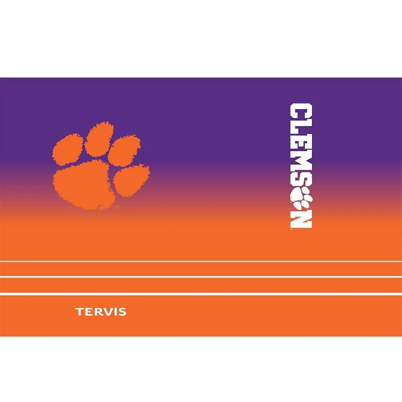 Tervis Clemson Tigers 30oz Ombre Stainless Steel Tumbler