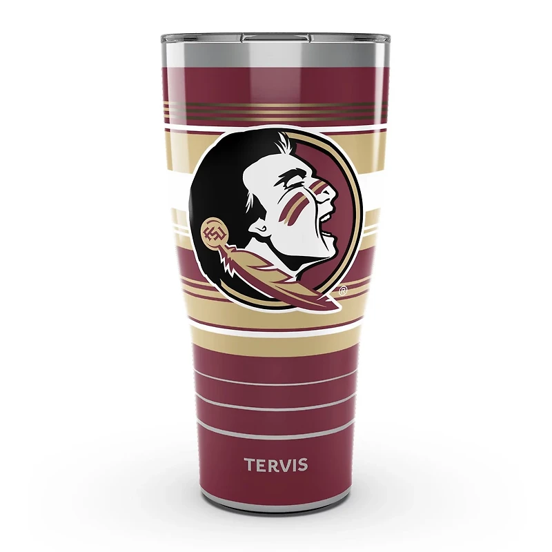 Tervis Florida State Seminoles 30oz Hype Stripes Stainless Steel Tumbler