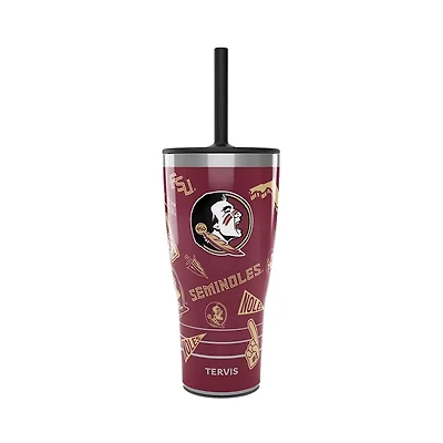 Tervis Florida State Seminoles 30oz Swag Tumbler With Straw Lid