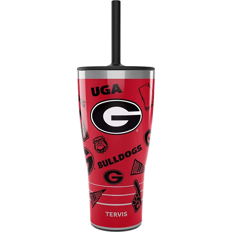 Tervis Georgia Bulldogs 30oz Swag Tumbler With Straw Lid