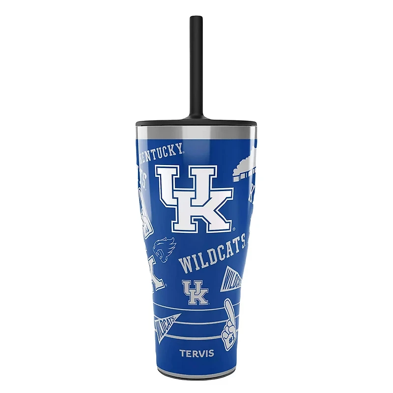 Tervis Kentucky Wildcats 30oz Swag Tumbler With Straw Lid