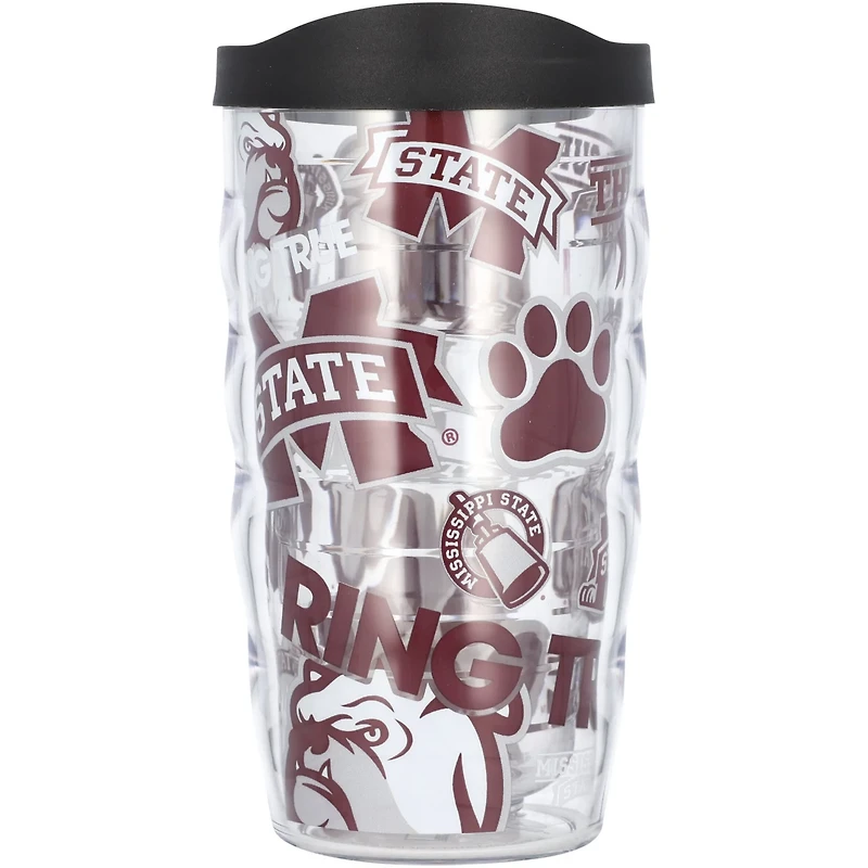 Tervis Mississippi State Bulldogs 10oz Allover Classic Wavy Tumbler