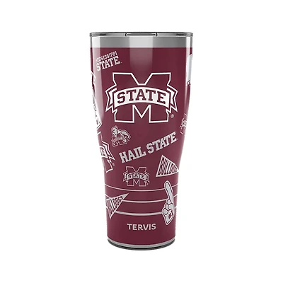Tervis Mississippi State Bulldogs 30oz Swag Tumbler With Slider Lid