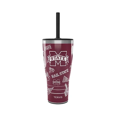 Tervis Mississippi State Bulldogs 30oz Swag Tumbler With Straw Lid