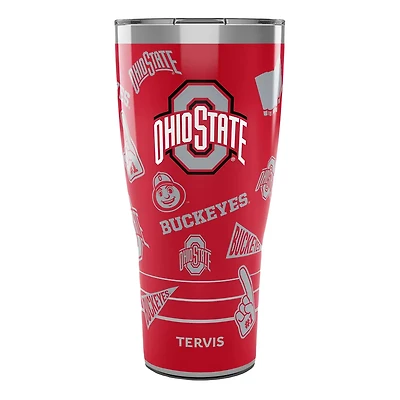 Tervis Ohio State Buckeyes 30oz Swag Tumbler With Slider Lid