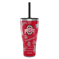 Tervis Ohio State Buckeyes 30oz Swag Tumbler With Straw Lid