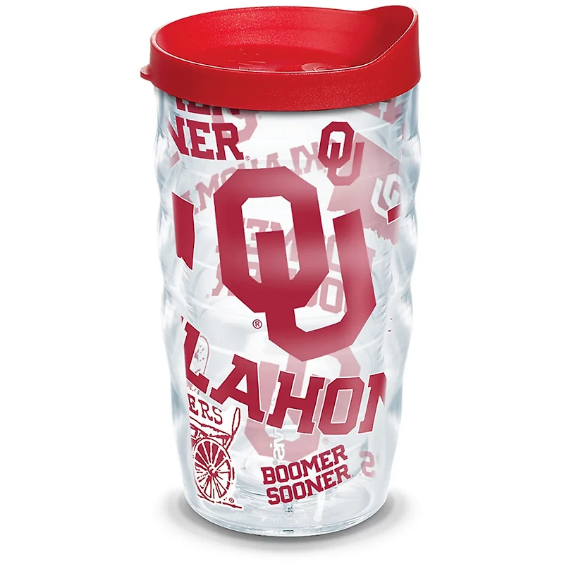 Tervis Oklahoma Sooners 10oz Allover Classic Wavy Tumbler