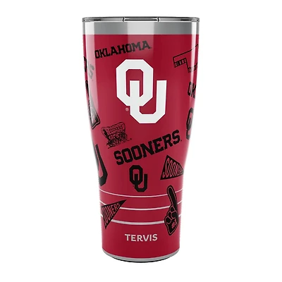 Tervis Oklahoma Sooners 30oz Swag Tumbler With Slider Lid