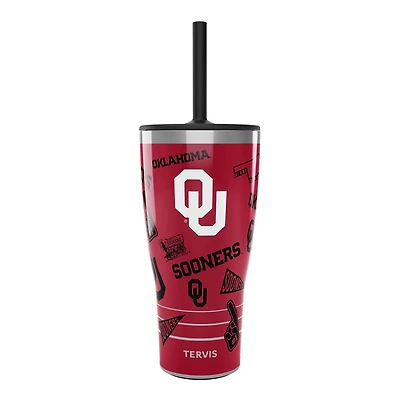 Tervis Oklahoma Sooners 30oz Swag Tumbler With Straw Lid