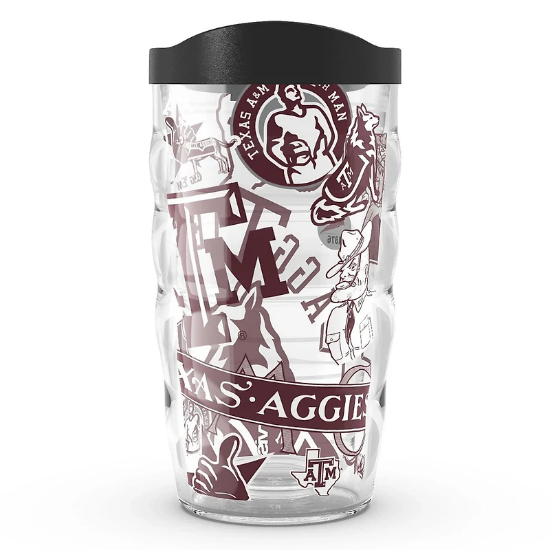 Tervis Texas AM Aggies 10oz Allover Classic Wavy Tumbler
